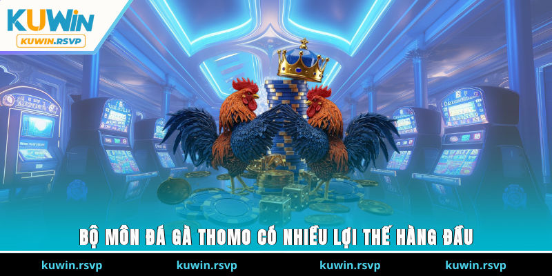 Bộ môn đá gà Thomo có nhiều lợi thế hàng đầu